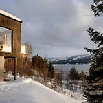 Designer By Nisser With View And Sauna * Treungen