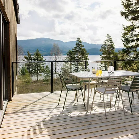 Feriehus Designer By Nisser With View And Sauna *