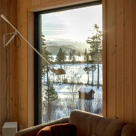 Designer By Nisser With View And Sauna Treungen