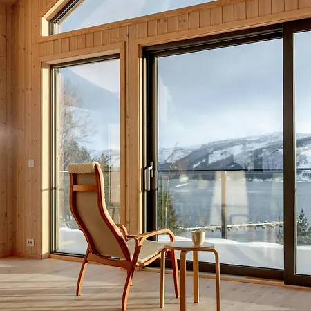 Designer By Nisser With View And Sauna Hébergement de vacances Treungen