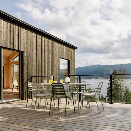 Designer By Nisser With View And Sauna 度假居 *