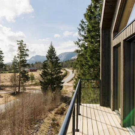 Designer By Nisser With View And Sauna Feriehus Treungen