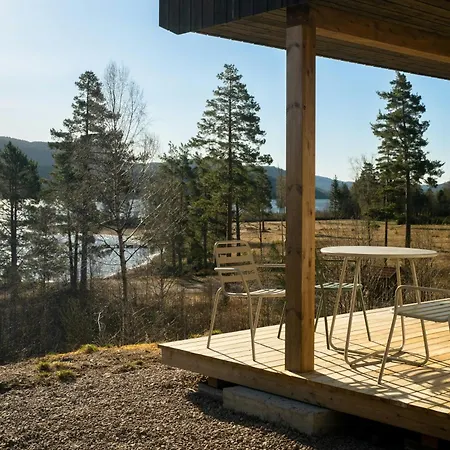 Hébergement de vacances Designer By Nisser With View And Sauna Treungen