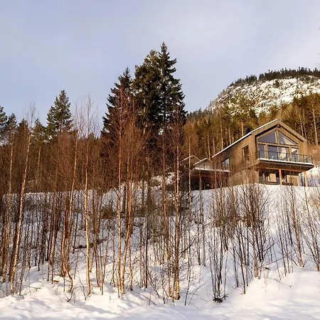Designer By Nisser With View And Sauna *