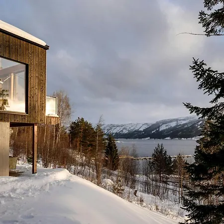 Designer By Nisser With View And Sauna * Treungen