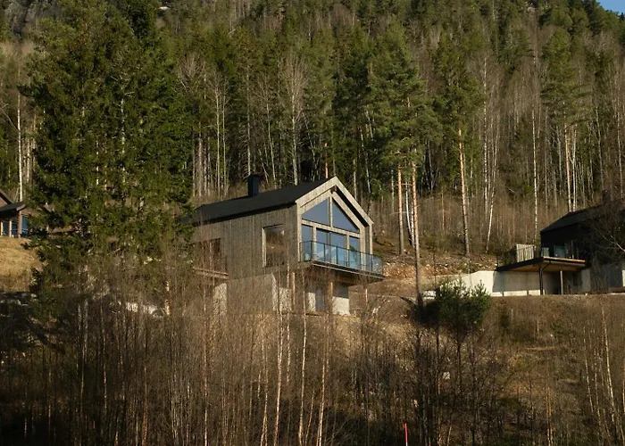 Designer By Nisser With View And Sauna Feriehus Treungen
