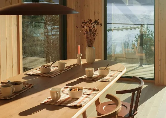 Designer By Nisser With View And Sauna * Treungen
