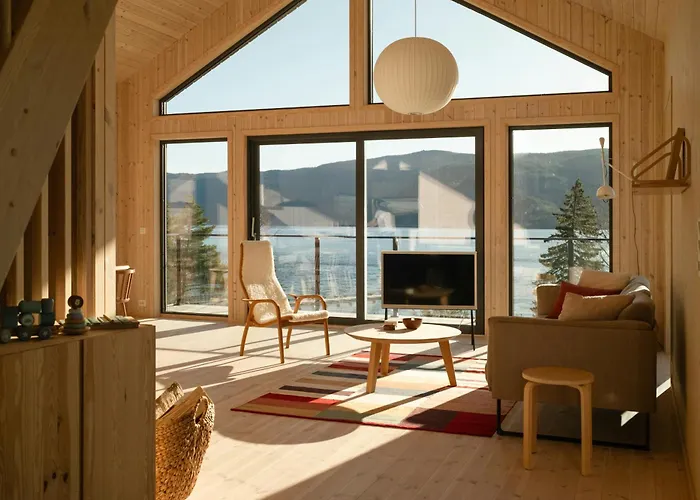 度假居 Designer By Nisser With View And Sauna