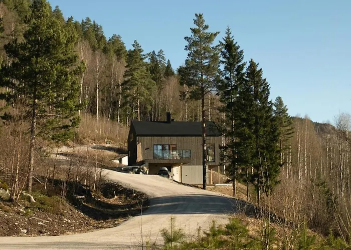 Designer By Nisser With View And Sauna