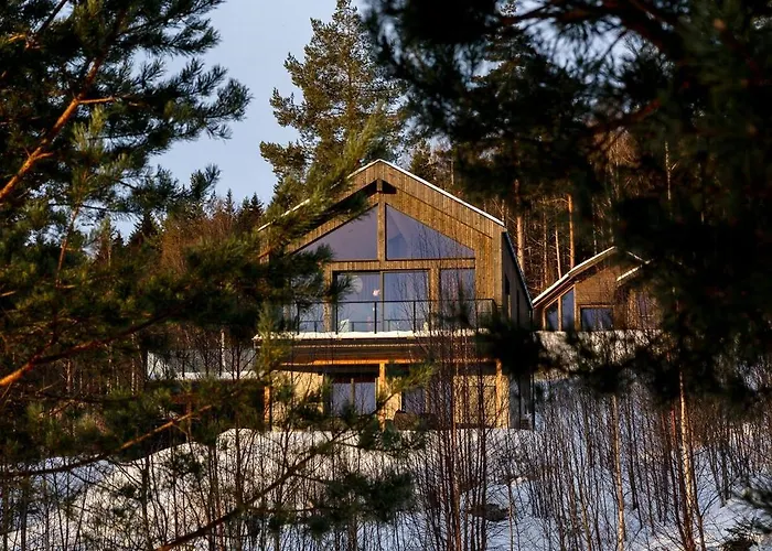 Designer By Nisser With View And Sauna * Treungen