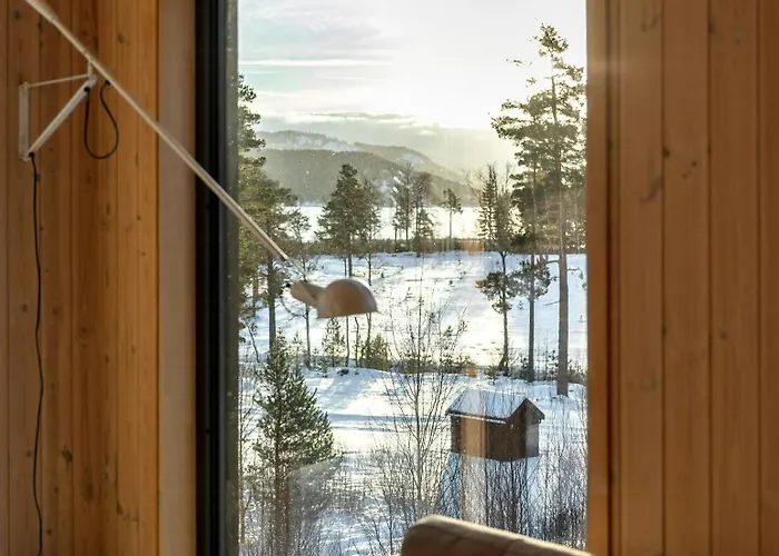 Designer By Nisser With View And Sauna Treungen