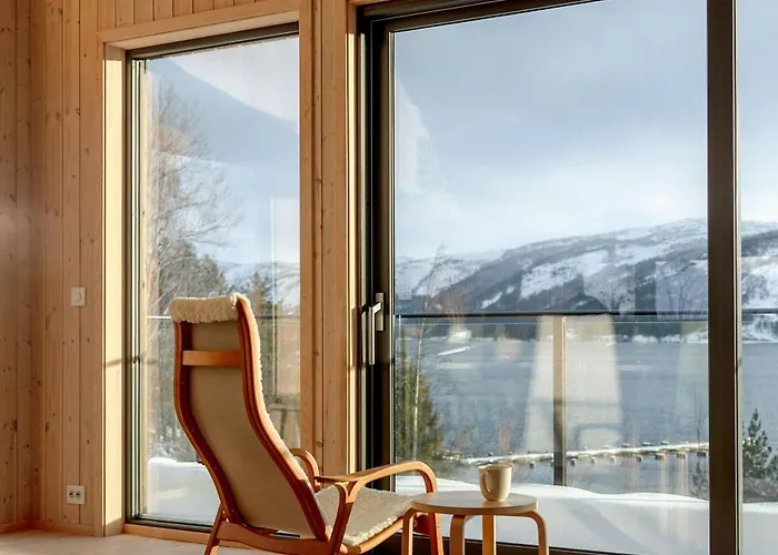 Designer By Nisser With View And Sauna Ferienhaus Treungen